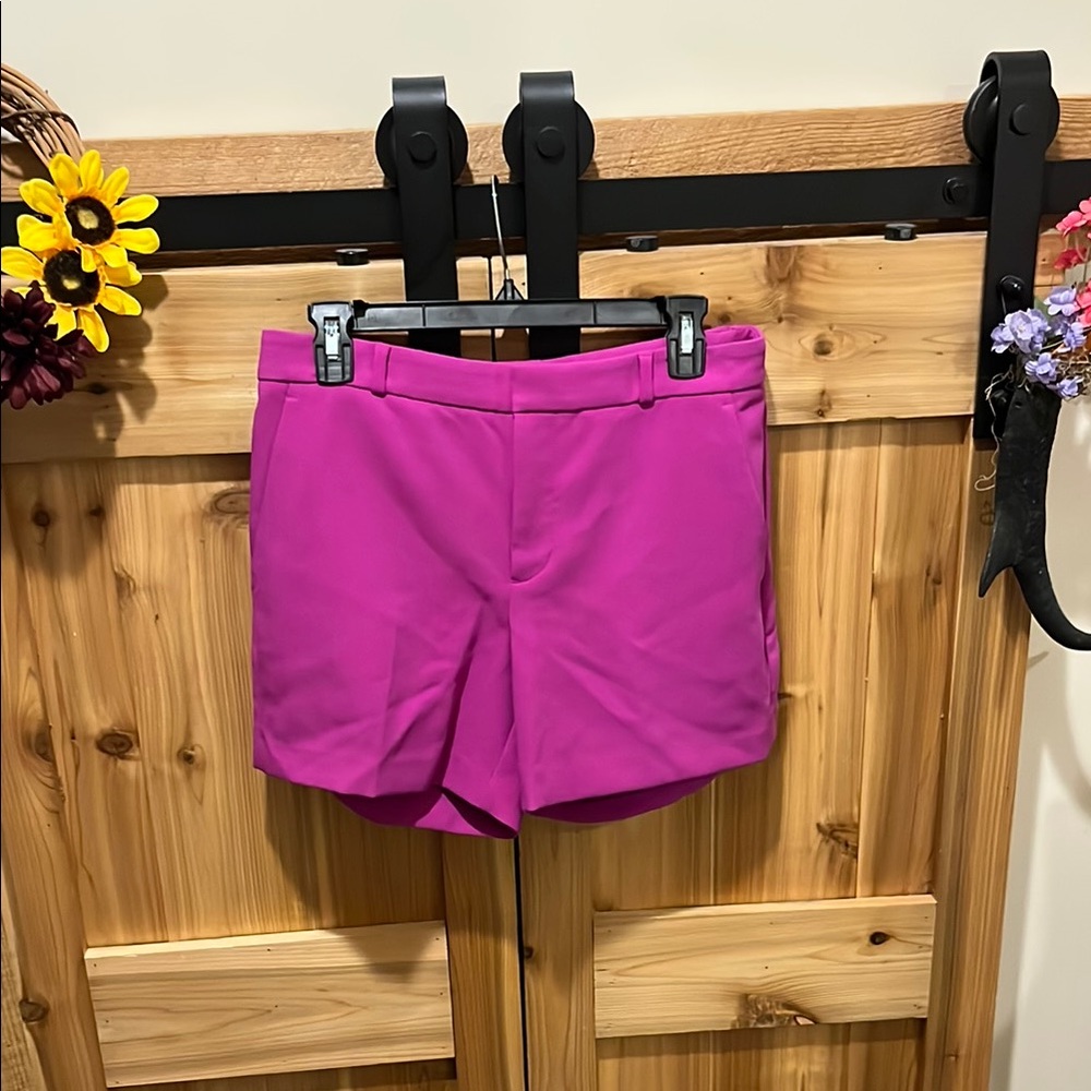 Banana Republic High Waist Fuchsia Shorts